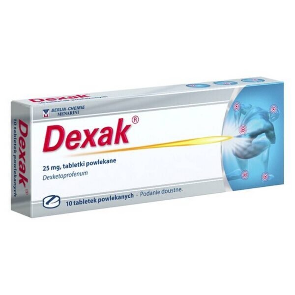 a medicine used for the short-term treatment of mild to moderate acute pain.