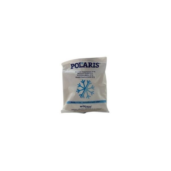 Glace soluble dans un sac jetable.
