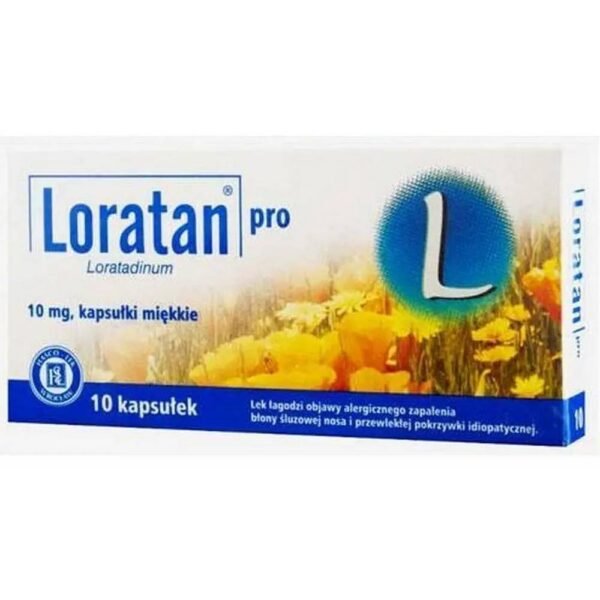 Loratan Pro is an antiallergic drug that will not cause drowsiness.