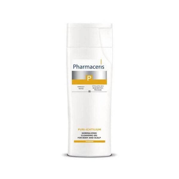 Cleansing gel for body and scalp.